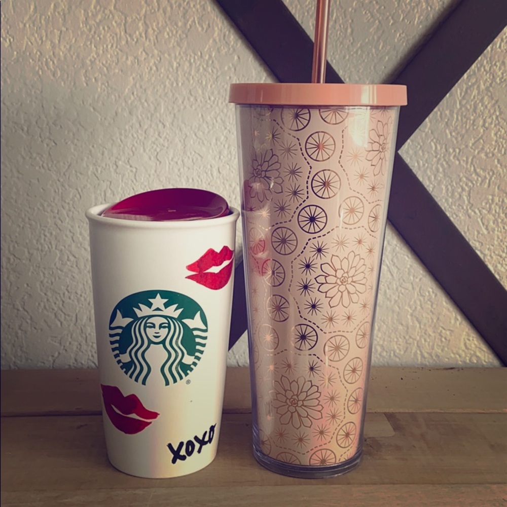 Starbucks cups